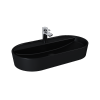 Elita BABETTE Umywalka 80x40 CERAM BLACK MATT 145105/RE040820017160